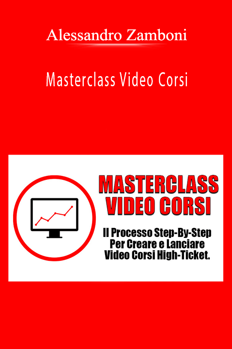 Alessandro Zamboni - Masterclass Video Corsi.